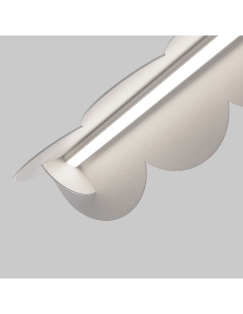 Pendant lamps over the island - Thoro BISCUIT pendant lamp white LED 4000K TH.533 - product kolory-swiatla.pl 6