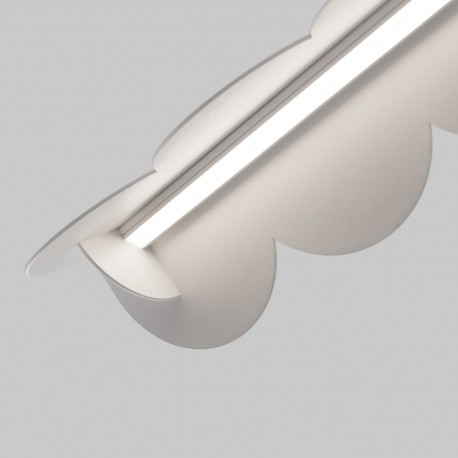 Thoro Lampa wisząca BISCUIT biała LED 4000K TH.533