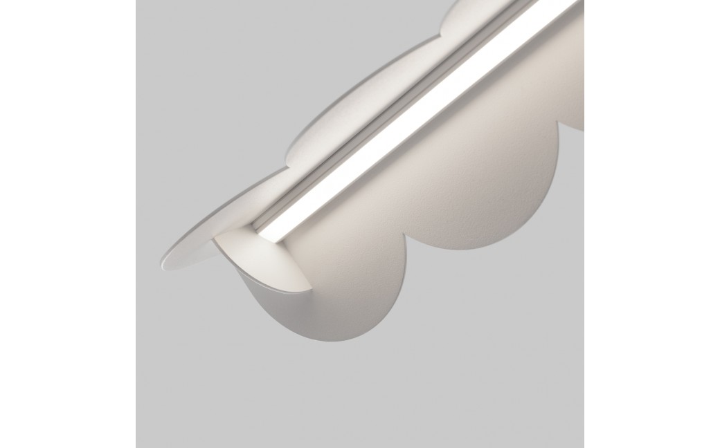 Thoro Lampa wisząca BISCUIT biała LED 4000K TH.533