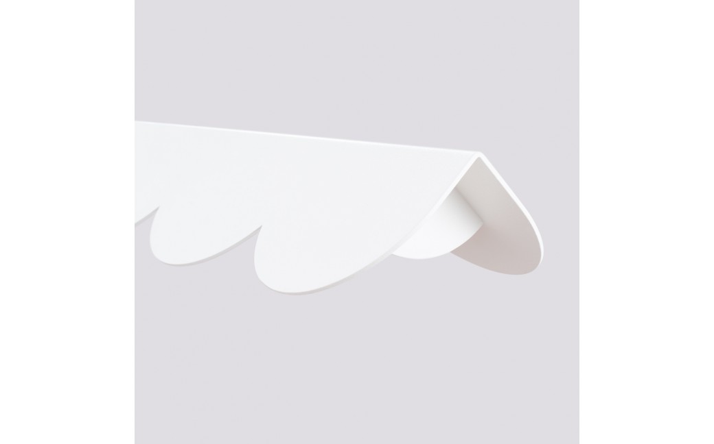Thoro Lampa wisząca BISCUIT biała LED 4000K TH.533