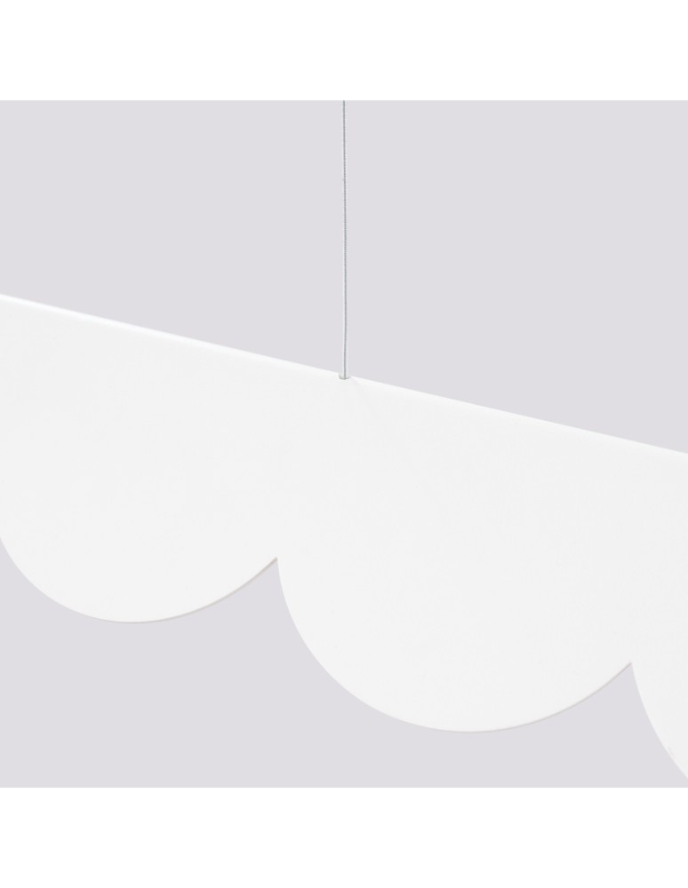 Pendant lamps over the island - Thoro BISCUIT pendant lamp white LED 4000K TH.533 - product kolory-swiatla.pl 8