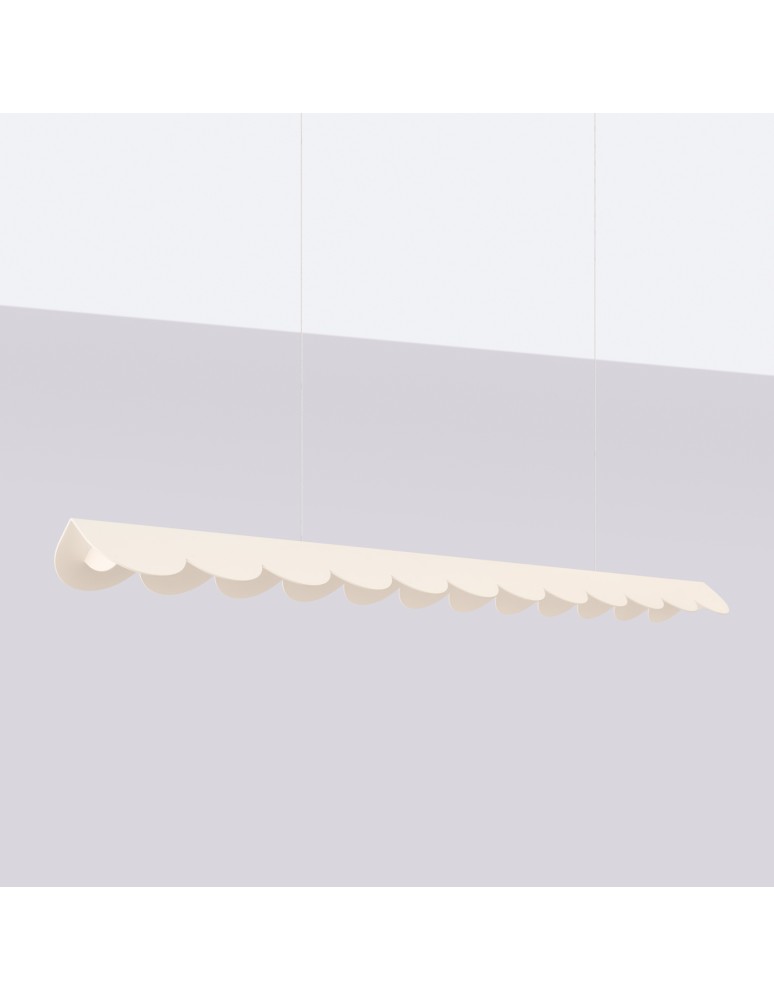 Pendant lamps over the island - Thoro BISCUIT beige LED 3000K pendant lamp TH.534 - product kolory-swiatla.pl 2