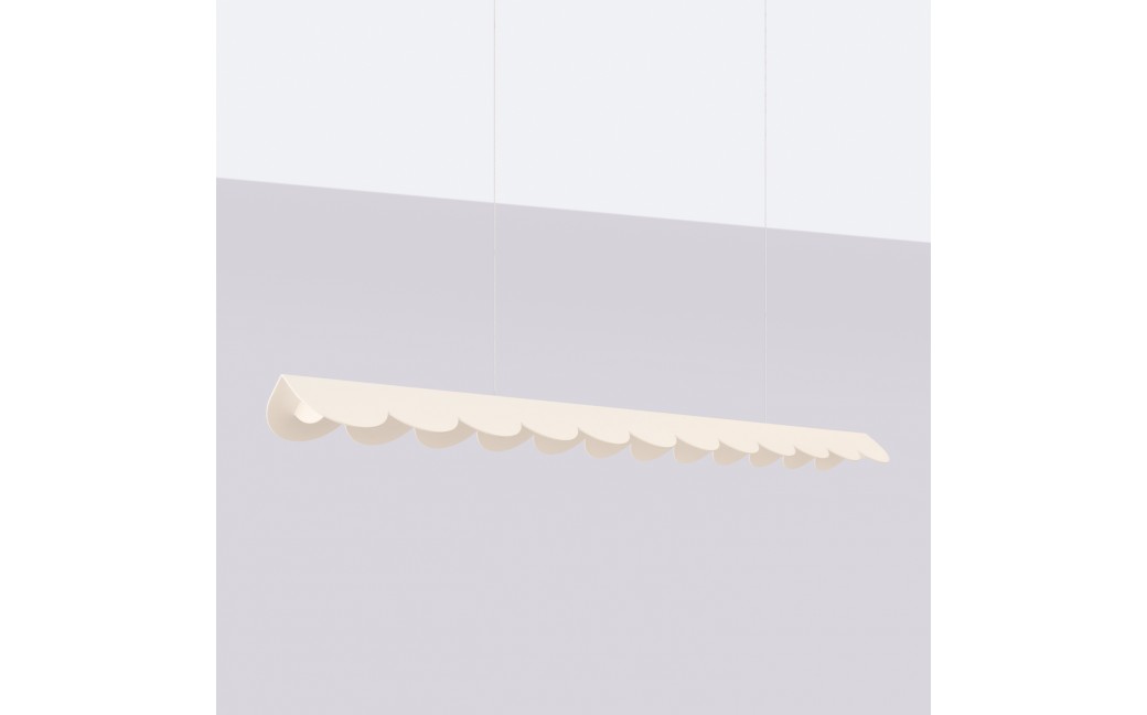 Thoro Lampa wisząca BISCUIT beżowa LED 3000K TH.534