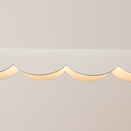 Thoro Lampa wisząca BISCUIT beżowa LED 3000K TH.534