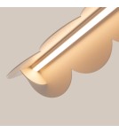 Pendant lamps over the island - Thoro BISCUIT beige LED 3000K pendant lamp TH.534 - product 6