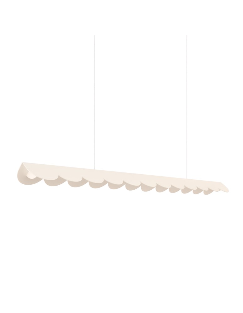 Pendant lamps over the island - Thoro BISCUIT beige LED 4000K pendant lamp TH.535 - product kolory-swiatla.pl 1
