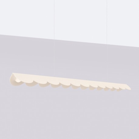 Thoro Lampa wisząca BISCUIT beżowa LED 4000K TH.535