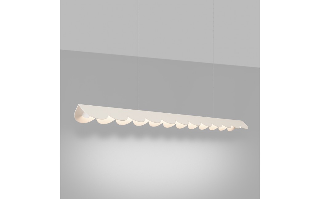 Thoro Lampa wisząca BISCUIT beżowa LED 4000K TH.535