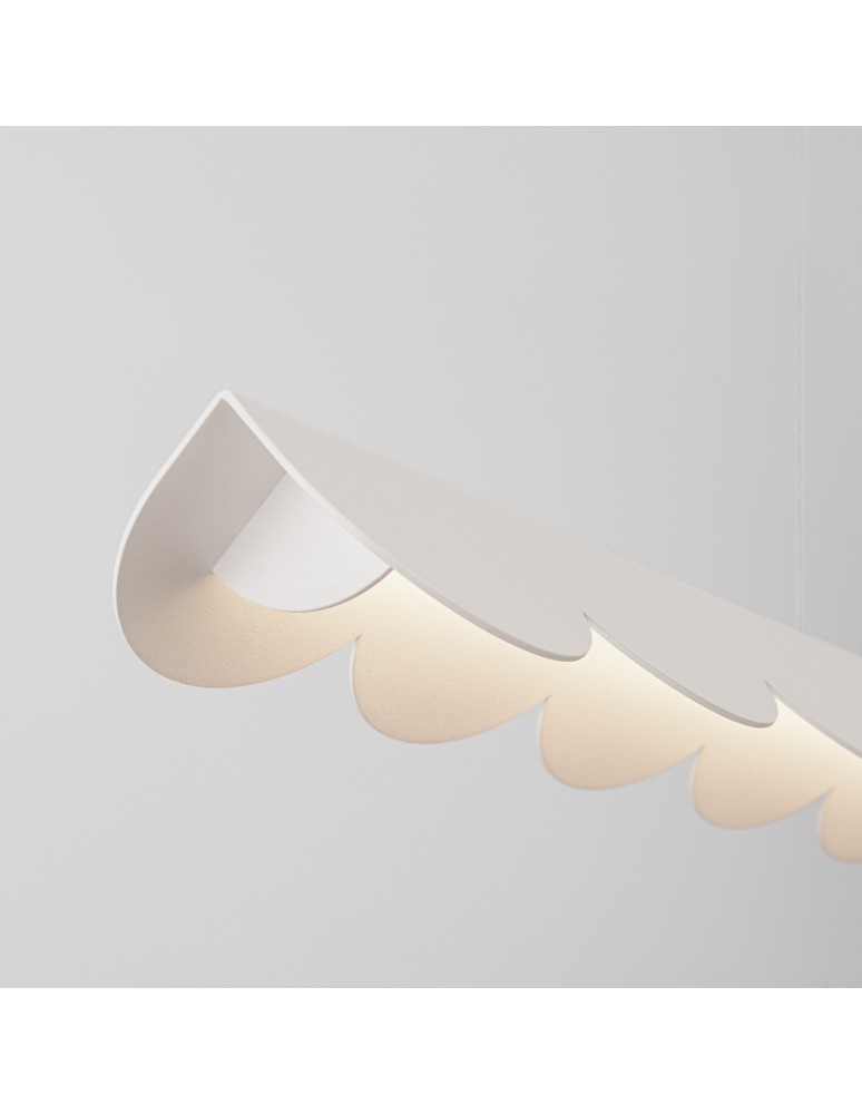 Pendant lamps over the island - Thoro BISCUIT beige LED 4000K pendant lamp TH.535 - product kolory-swiatla.pl 4