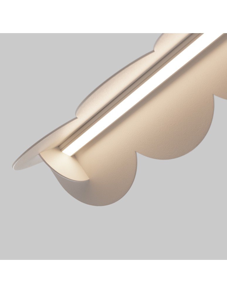 Pendant lamps over the island - Thoro BISCUIT beige LED 4000K pendant lamp TH.535 - product kolory-swiatla.pl 6