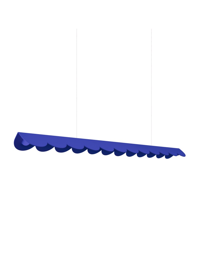 Pendant lamps over the island - Thoro BISCUIT ultramarine LED 3000K pendant lamp TH.536 - product kolory-swiatla.pl 1