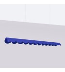 Pendant lamps over the island - Thoro BISCUIT ultramarine LED 3000K pendant lamp TH.536 - product 2