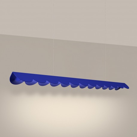 Thoro Lampa wisząca BISCUIT ultramaryna LED 3000K TH.536