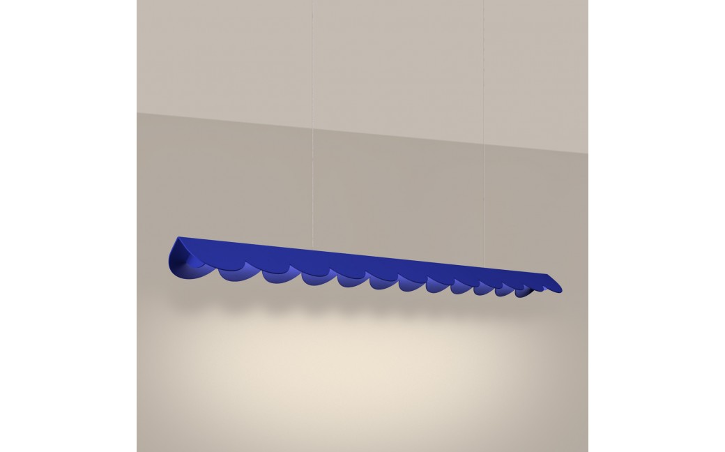 Thoro Lampa wisząca BISCUIT ultramaryna LED 3000K TH.536