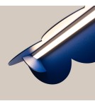 Pendant lamps over the island - Thoro BISCUIT ultramarine LED 3000K pendant lamp TH.536 - product 6