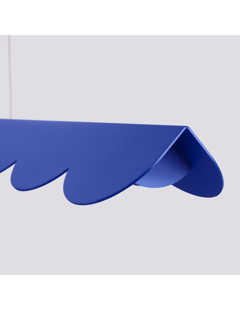 Pendant lamps over the island - Thoro BISCUIT ultramarine LED 3000K pendant lamp TH.536 - product kolory-swiatla.pl 7