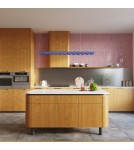 Pendant lamps over the island - Thoro BISCUIT ultramarine LED 3000K pendant lamp TH.536 - product 13