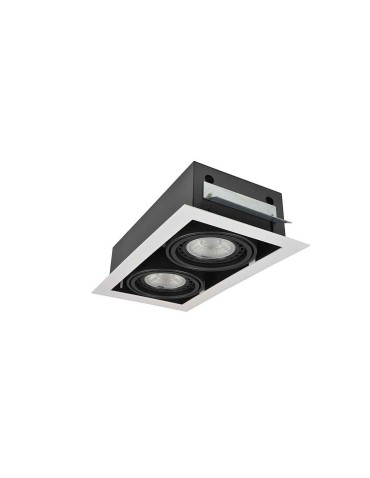 Azzardo NOVA 2 WHITE/BLACK 2xES111 Recessed White/Black AZ2877 - product 2