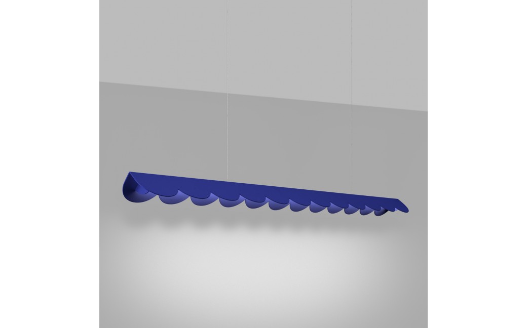 Thoro Lampa wisząca BISCUIT ultramaryna LED 4000K TH.537