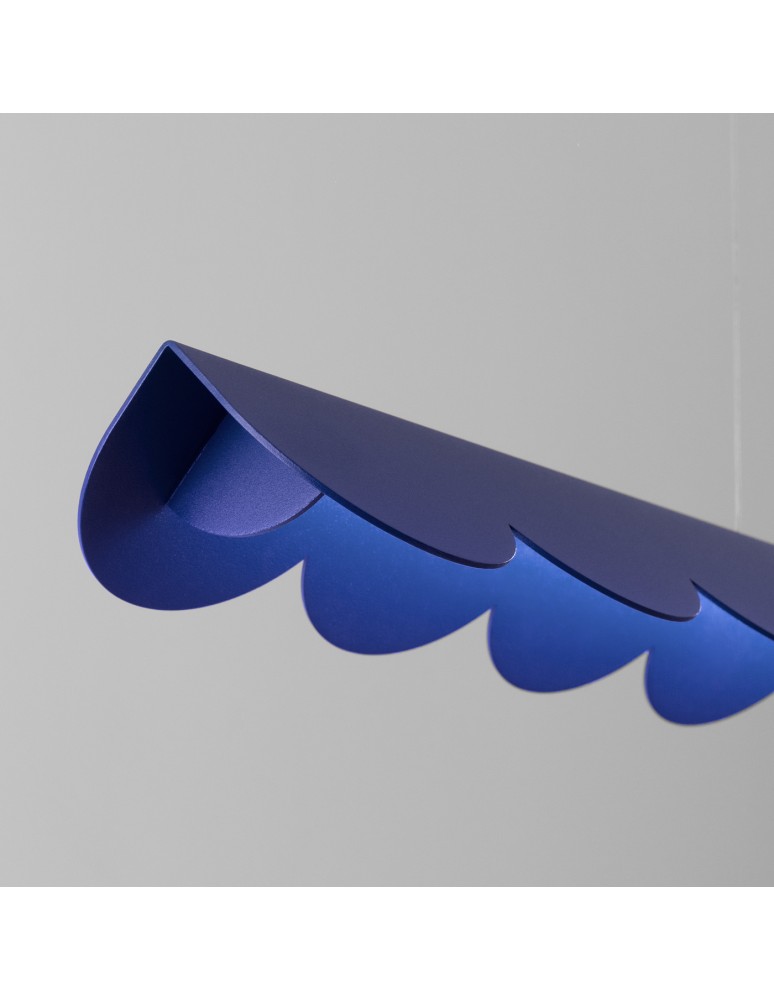 Pendant lamps over the island - Thoro BISCUIT ultramarine LED 4000K pendant lamp TH.537 - product kolory-swiatla.pl 4