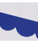 Pendant lamps over the island - Thoro BISCUIT ultramarine LED 4000K pendant lamp TH.537 - product 8