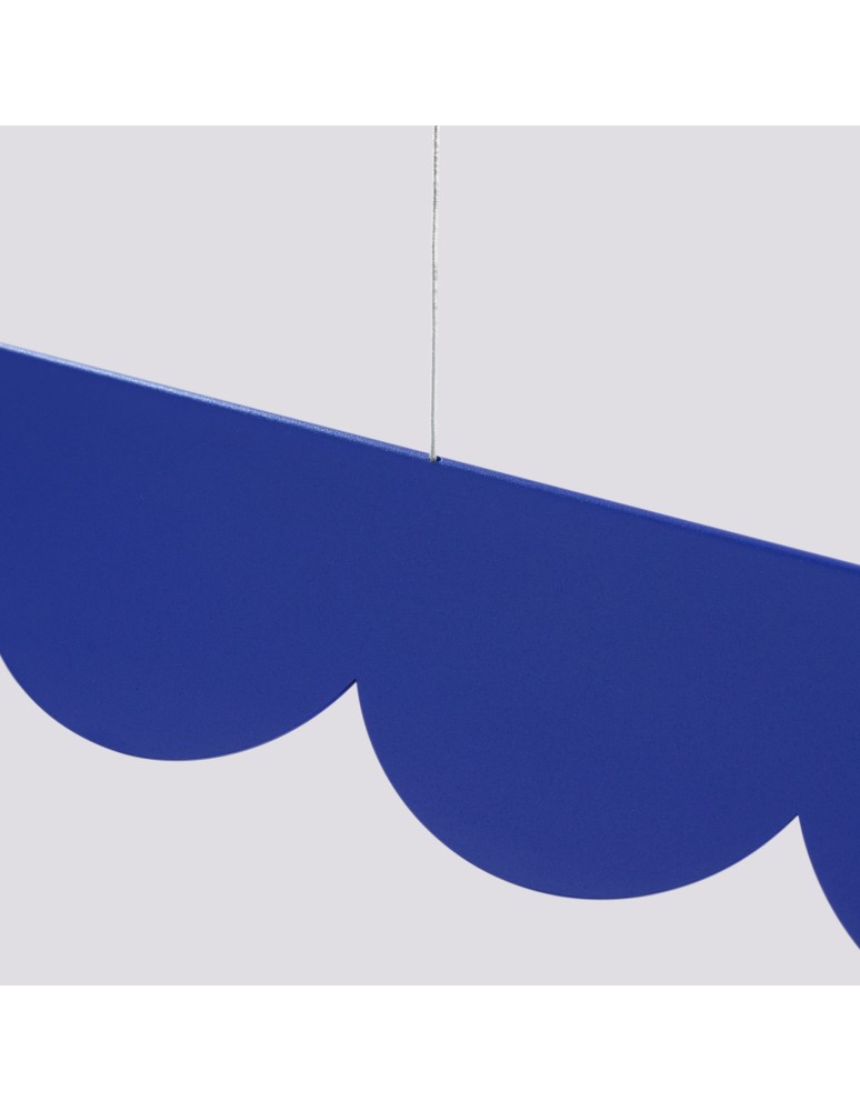 Pendant lamps over the island - Thoro BISCUIT ultramarine LED 4000K pendant lamp TH.537 - product kolory-swiatla.pl 8