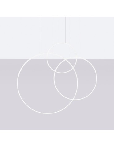 Thoro RIO 3 pendant lamp 55/78/110 white LED 3000K TH.538 - product 2