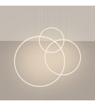 Pendant lamps circles - Thoro RIO 3 pendant lamp 55/78/110 white LED 3000K TH.538 - product 3