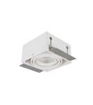 Flush-mounted directional lights - Azzardo NOVA GIPS WHITE/WHITE 1xES111 Recessed White AZ2873 - product 2
