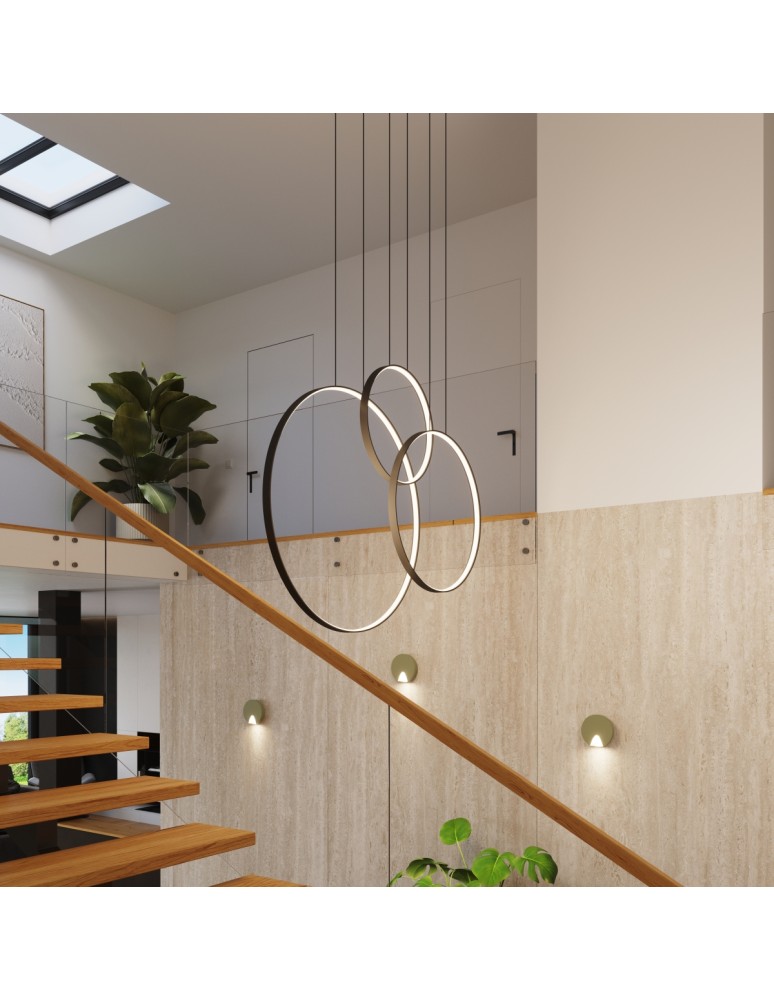 Pendant lamps circles - Thoro RIO 3 pendant lamp 55/78/110 white LED 4000K TH.539 - product kolory-swiatla.pl 14