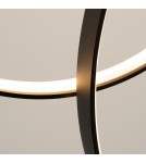 Pendant lamps circles - Thoro pendant lamp RIO 3 55/78/110 black LED 3000K TH.540 - product 5