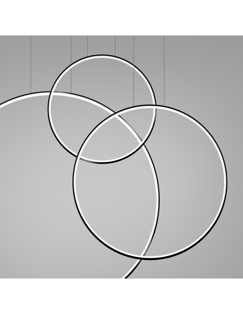 Pendant lamps circles - Thoro pendant lamp RIO 3 55/78/110 black LED 4000K TH.541 - product kolory-swiatla.pl 9