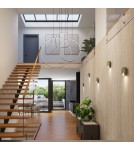 Pendant lamps circles - Thoro pendant lamp RIO 3 55/78/110 black LED 4000K TH.541 - product 13