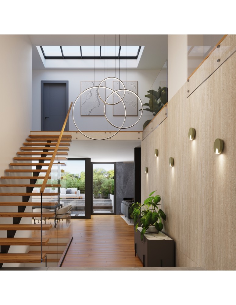 Pendant lamps circles - Thoro pendant lamp RIO 3 55/78/110 black LED 4000K TH.541 - product kolory-swiatla.pl 13