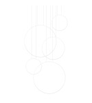 Pendant lamps circles - Thoro pendant lamp RIO 5 55/55/78/110/110 white LED 3000K TH.542 - product 1