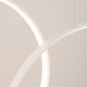 Thoro Lampa wisząca RIO 5 55/55/78/110/110 biała LED 3000K TH.542