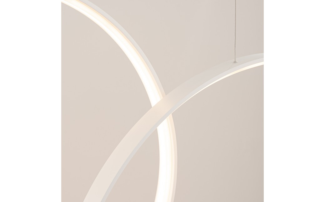 Thoro Lampa wisząca RIO 5 55/55/78/110/110 biała LED 3000K TH.542