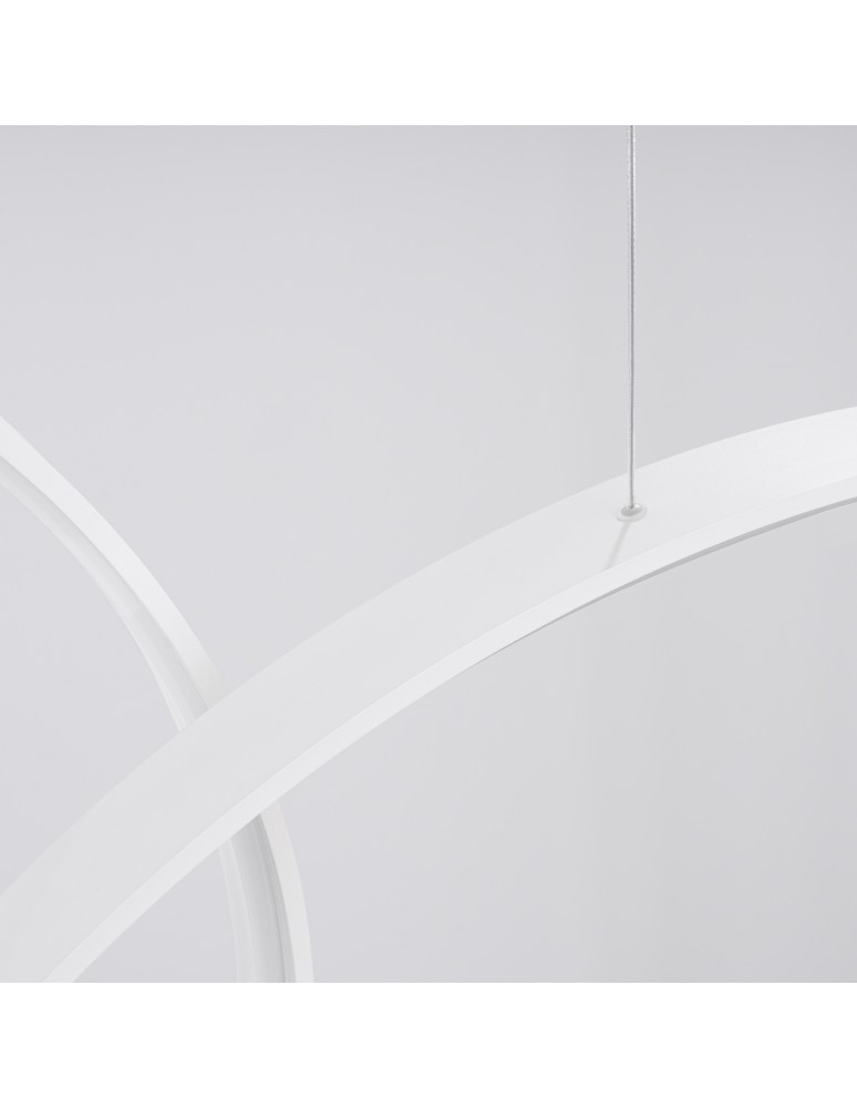 Pendant lamps circles - Thoro pendant lamp RIO 5 55/55/78/110/110 white LED 3000K TH.542 - product kolory-swiatla.pl 6