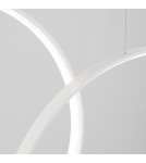 Pendant lamps circles - Thoro pendant lamp RIO 5 55/55/78/110/110 white LED 4000K TH.543 - product 5