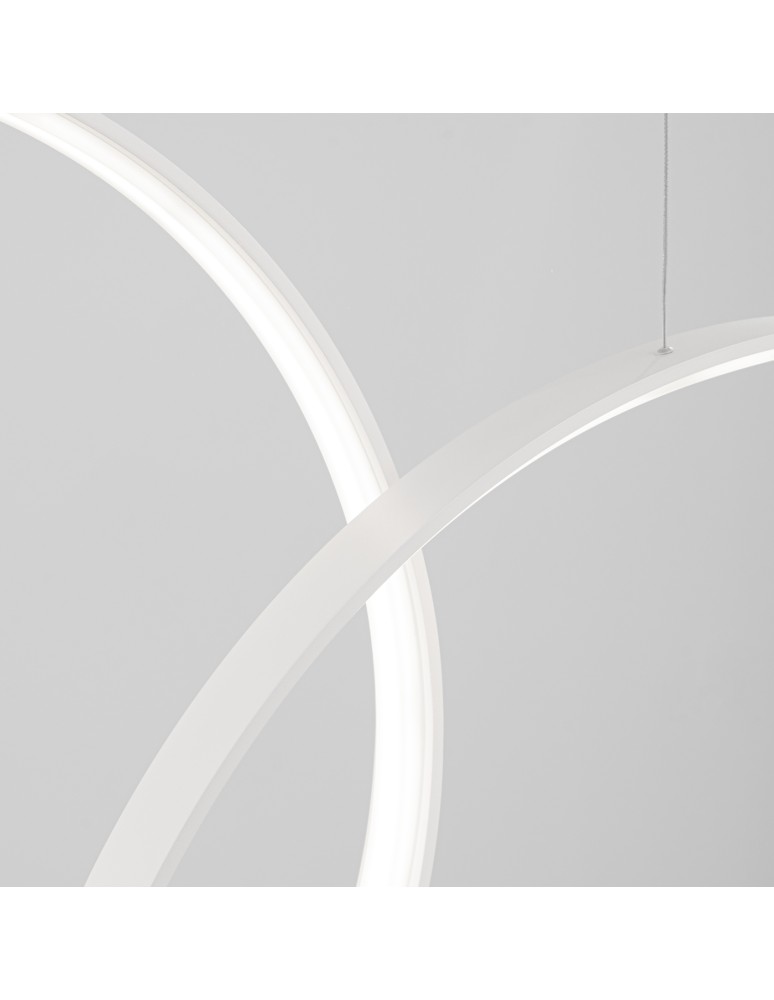 Pendant lamps circles - Thoro pendant lamp RIO 5 55/55/78/110/110 white LED 4000K TH.543 - product kolory-swiatla.pl 5