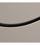 Designer pendant lamps - Thoro Chandelier ALVAR 1 black LED 3000K TH.545 - product 5