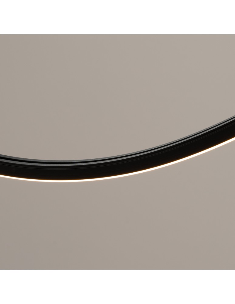 Designer pendant lamps - Thoro Chandelier ALVAR 1 black LED 3000K TH.545 - product kolory-swiatla.pl 5