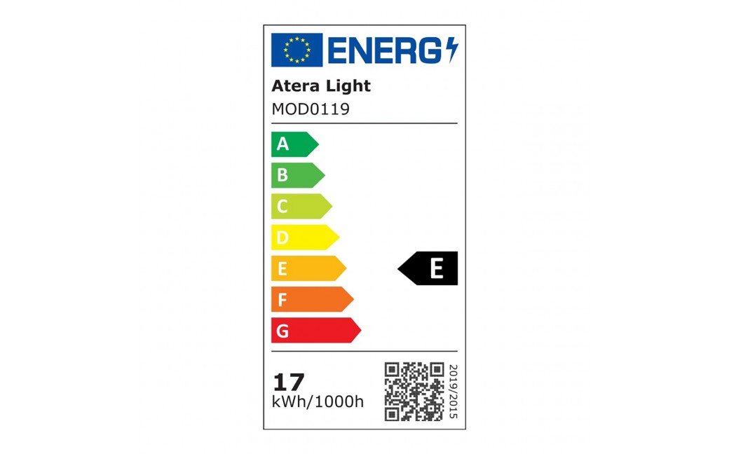 Thoro Żyrandol ALVAR 1 czarny LED 3000K TH.545