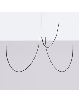 Thoro Chandelier ALVAR 3 black LED 3000K TH.547 - product 2