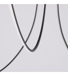 Designer pendant lamps - Thoro Chandelier ALVAR 3 black LED 3000K TH.547 - product 6