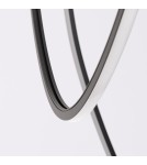 Designer pendant lamps - Thoro Chandelier ALVAR 3 black LED 3000K TH.547 - product 7