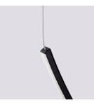 Designer pendant lamps - Thoro Chandelier ALVAR 3 black LED 3000K TH.547 - product 8