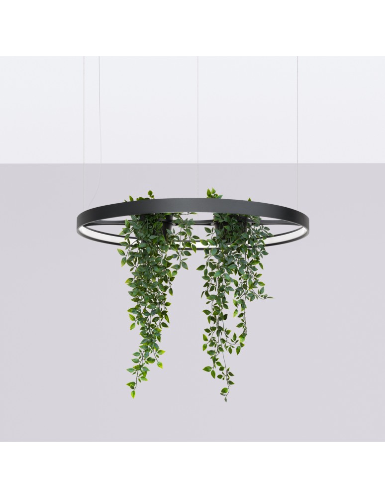 Designer pendant lamps - Thoro Chandelier RIO BIO 78 black LED 3000K TH.551 - product kolory-swiatla.pl 2