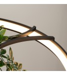 Designer pendant lamps - Thoro Chandelier RIO BIO 78 black LED 3000K TH.551 - product 4