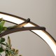 Thoro Żyrandol RIO BIO 78 czarny LED 3000K TH.551
